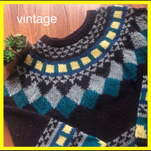 Vintage Fair Isle Sweater - Picture 5 of 5